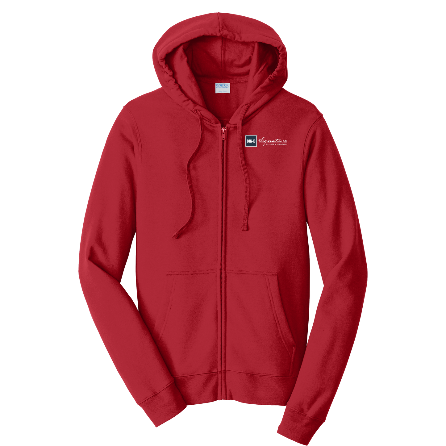 Port & Company® Fan Favorite™ Fleece Full-Zip Hooded Sweatshirt
