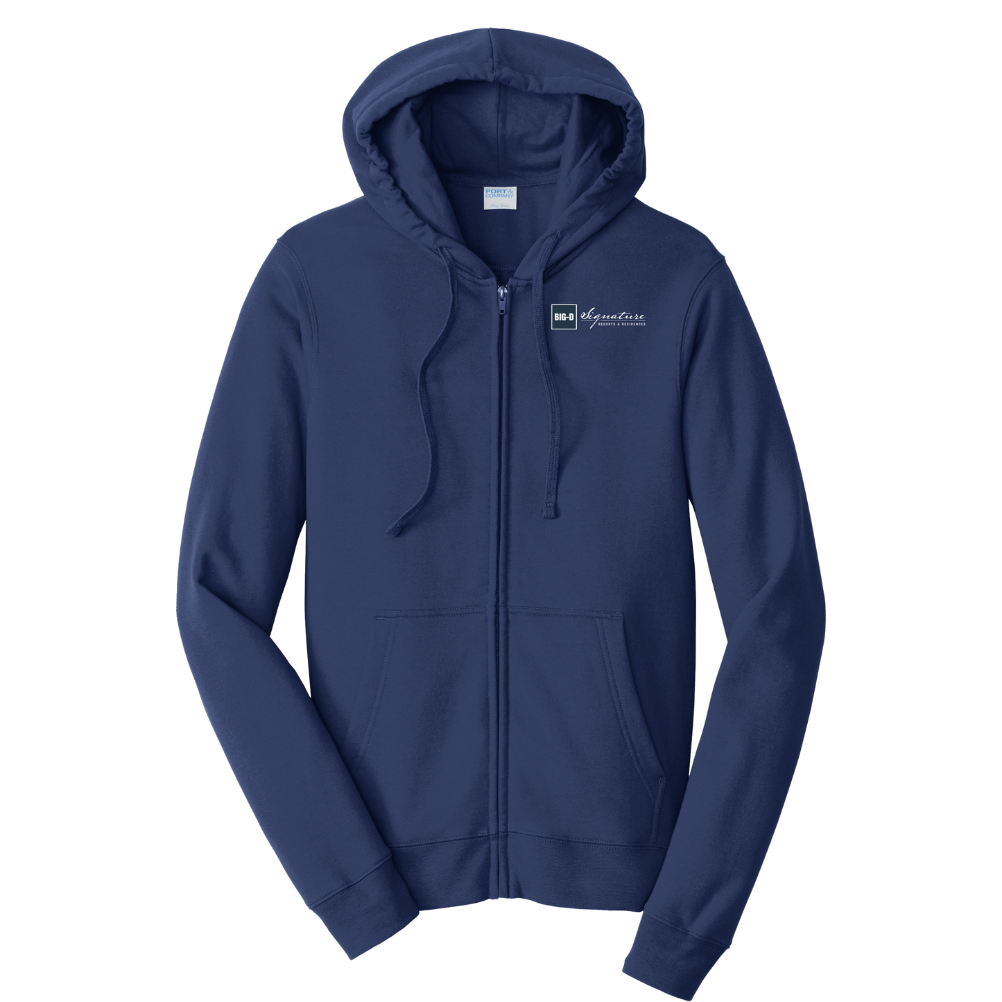 Port & Company® Fan Favorite™ Fleece Full-Zip Hooded Sweatshirt