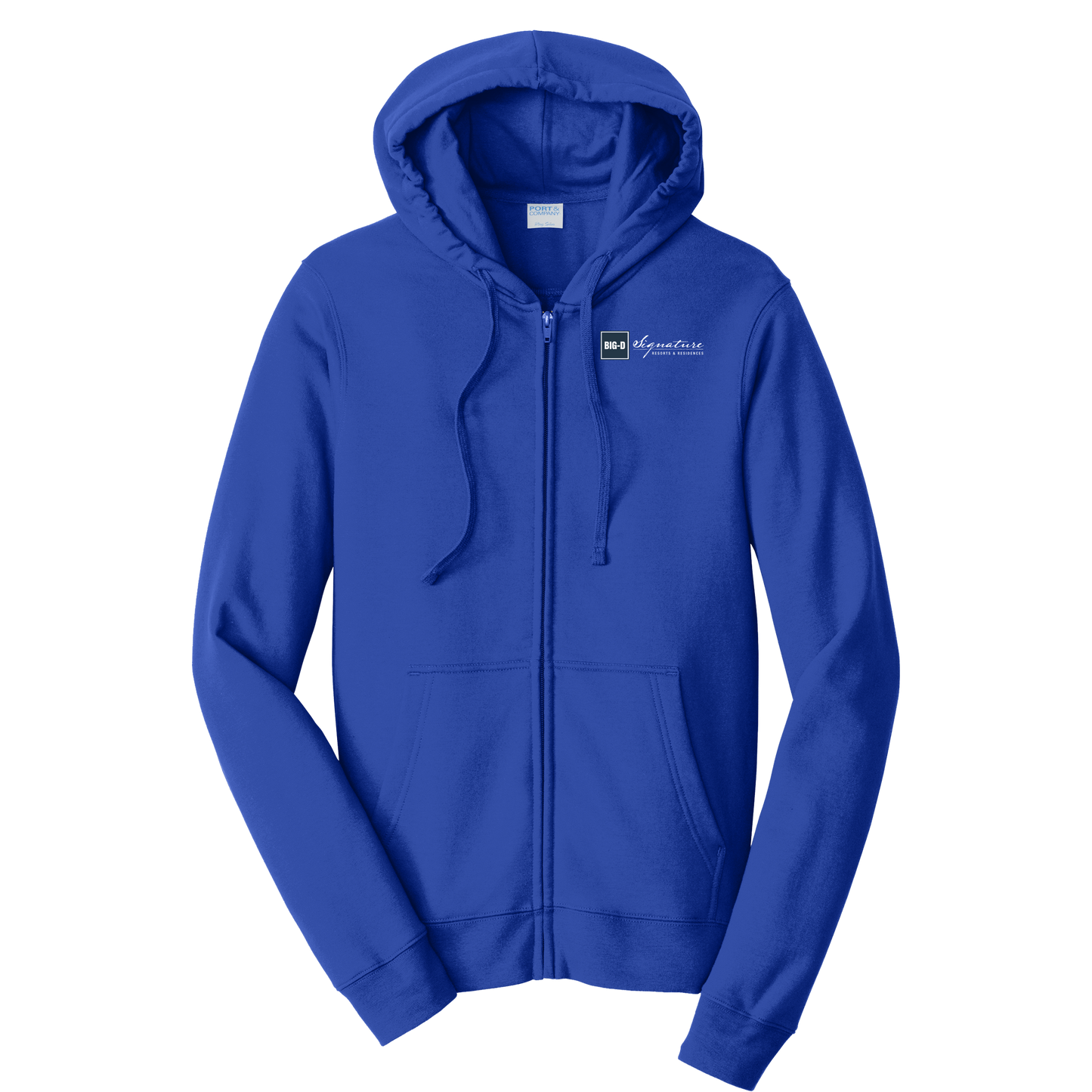 Port & Company® Fan Favorite™ Fleece Full-Zip Hooded Sweatshirt