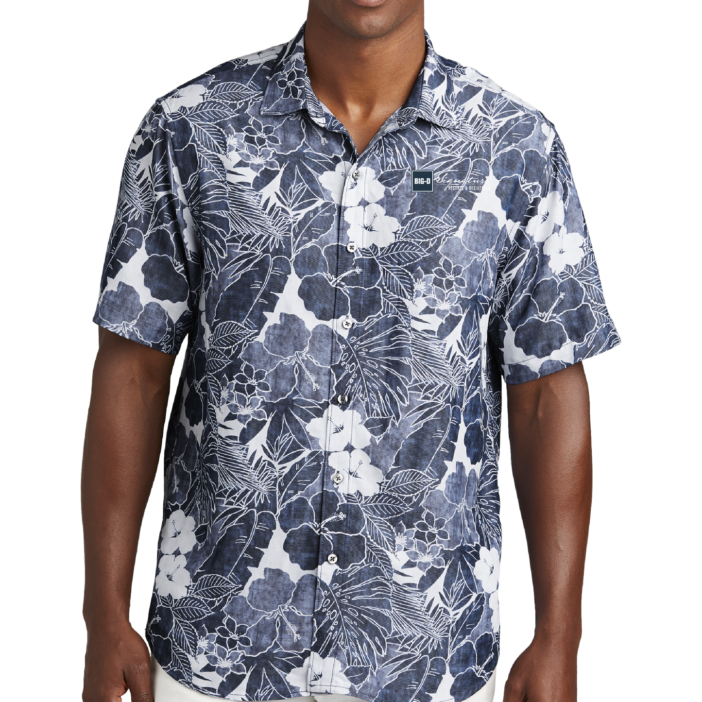 Tommy Bahama® Coconut Point Playa Flora Short Sleeve Shirt