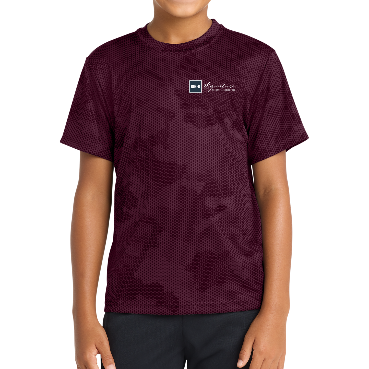 Sport-Tek® Youth CamoHex Tee