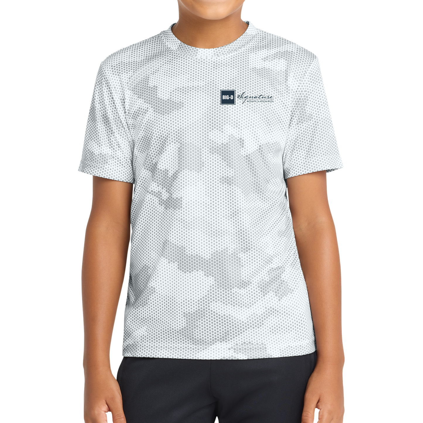 Sport-Tek® Youth CamoHex Tee