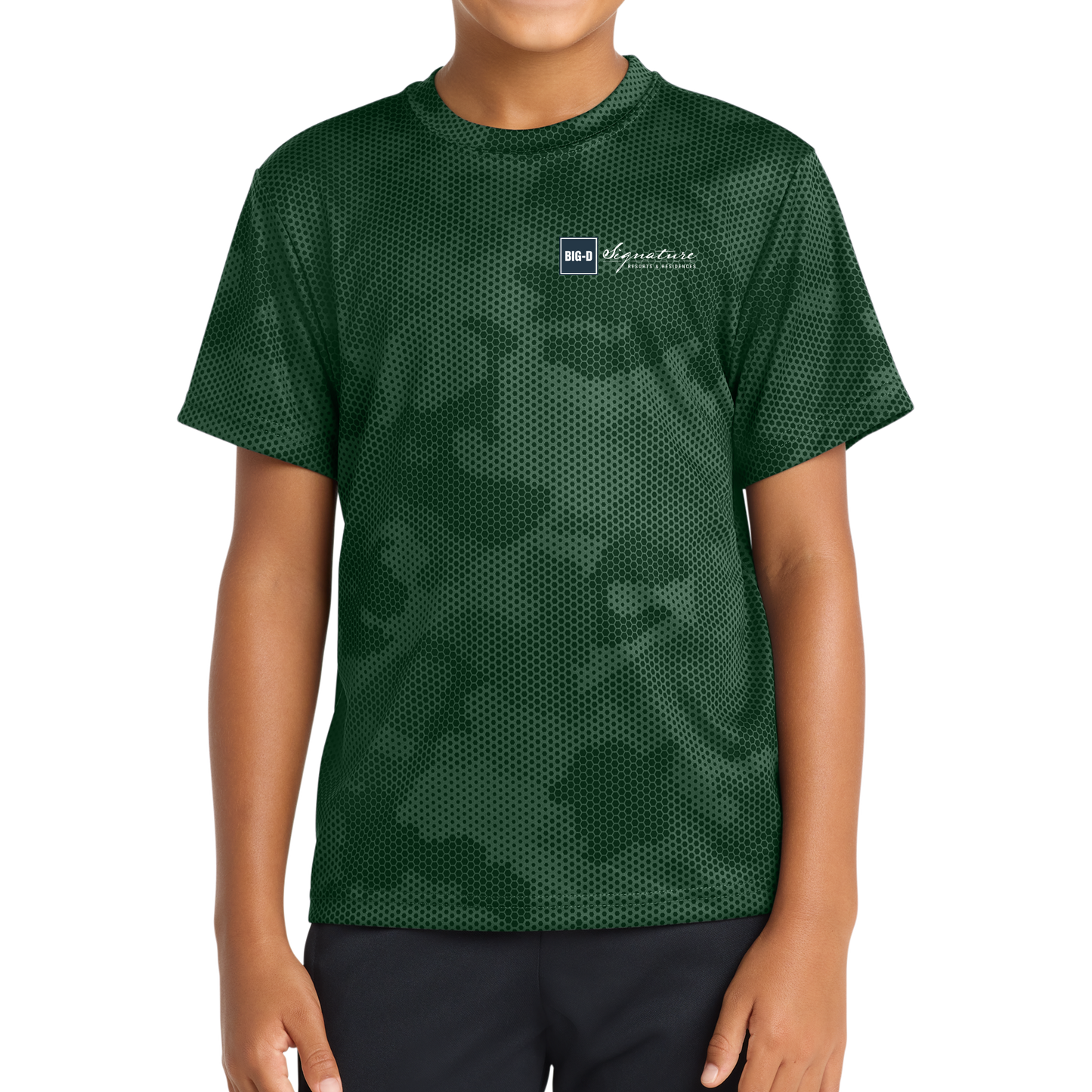 Sport-Tek® Youth CamoHex Tee