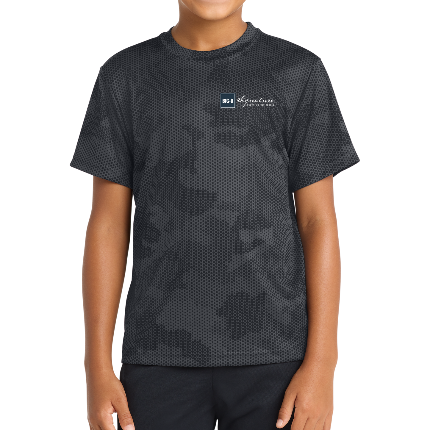 Sport-Tek® Youth CamoHex Tee