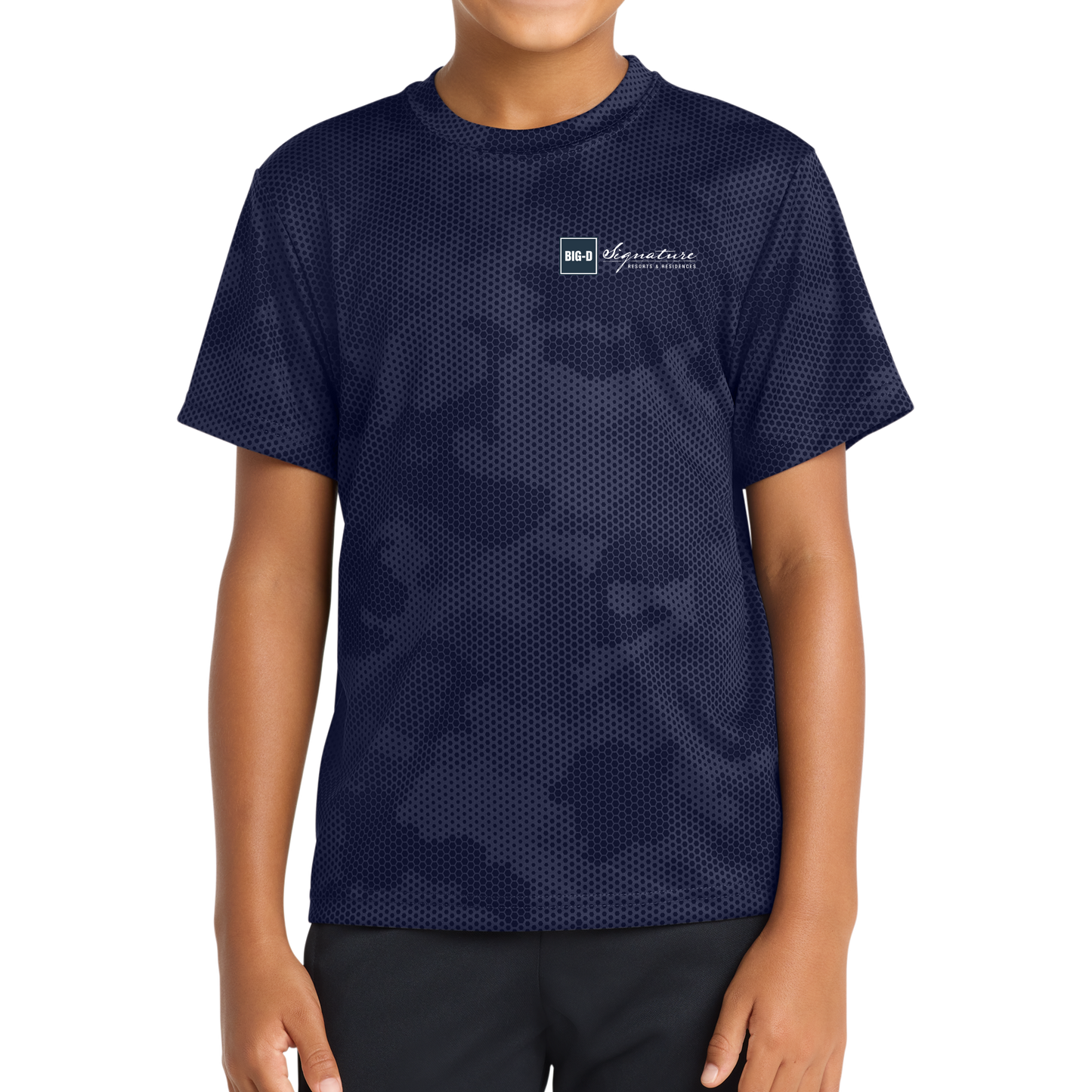 Sport-Tek® Youth CamoHex Tee